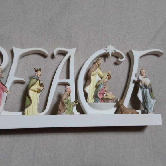 Nativity Free standing Peace - Picture 7 of 8